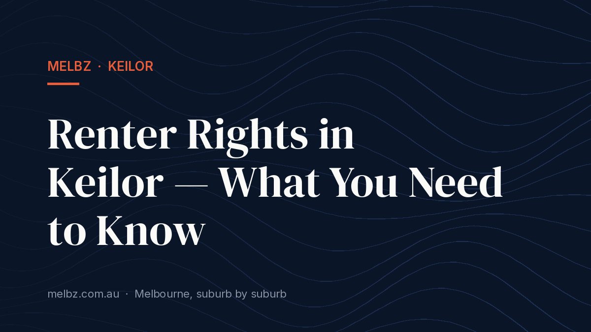 Title card: Renter Rights in Keilor — What You Need to Know
