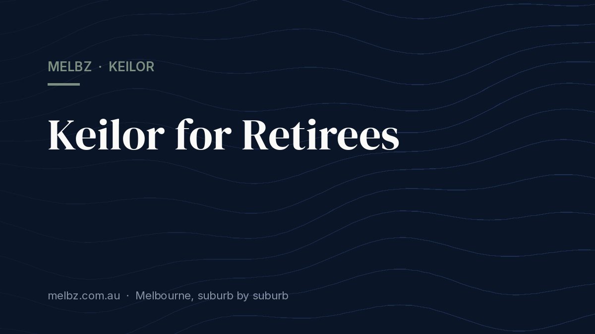 Title card: Keilor for Retirees