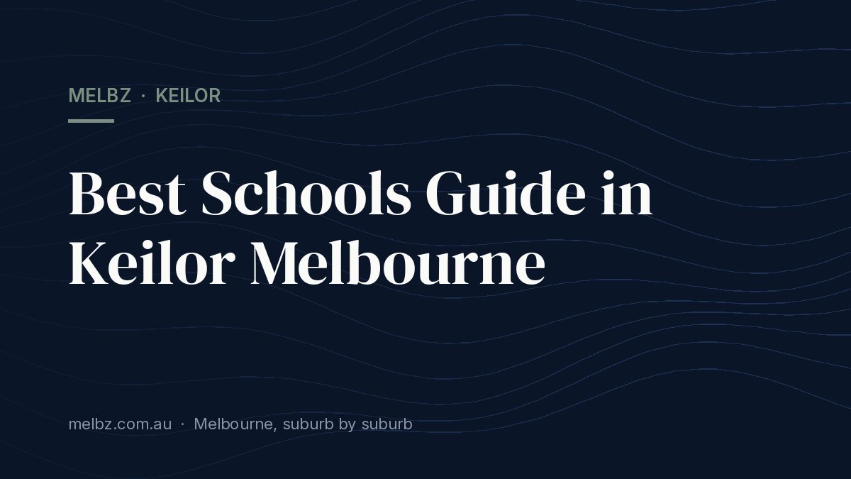 Title card: Best Schools Guide in Keilor Melbourne