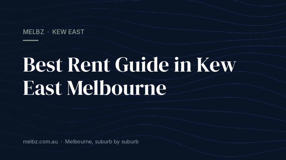 Title card: Best Rent Guide in Kew East Melbourne