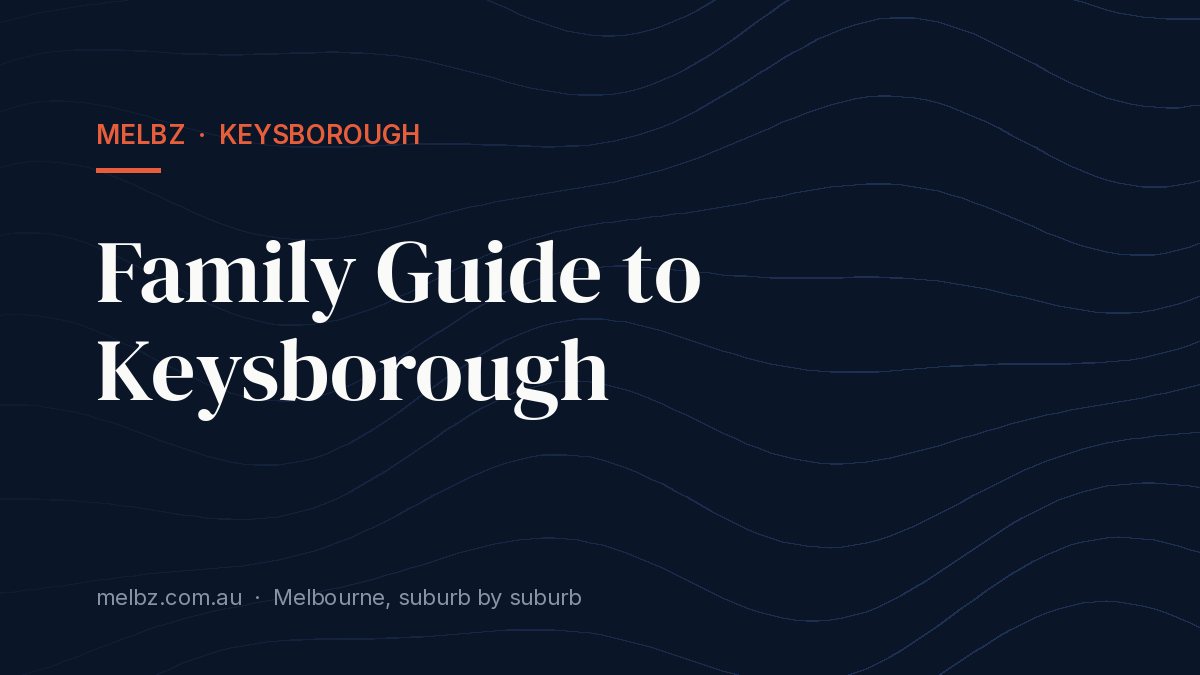 Title card: Family Guide to Keysborough