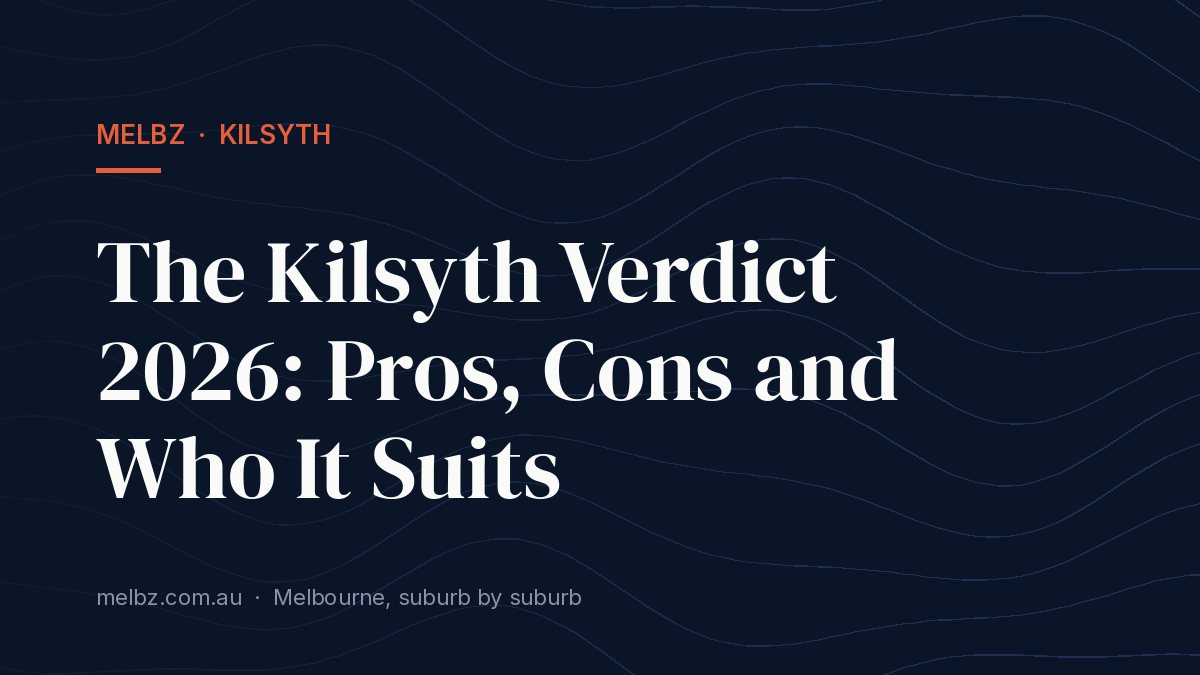 Title card: The Kilsyth Verdict 2026: Pros, Cons and Who It Suits