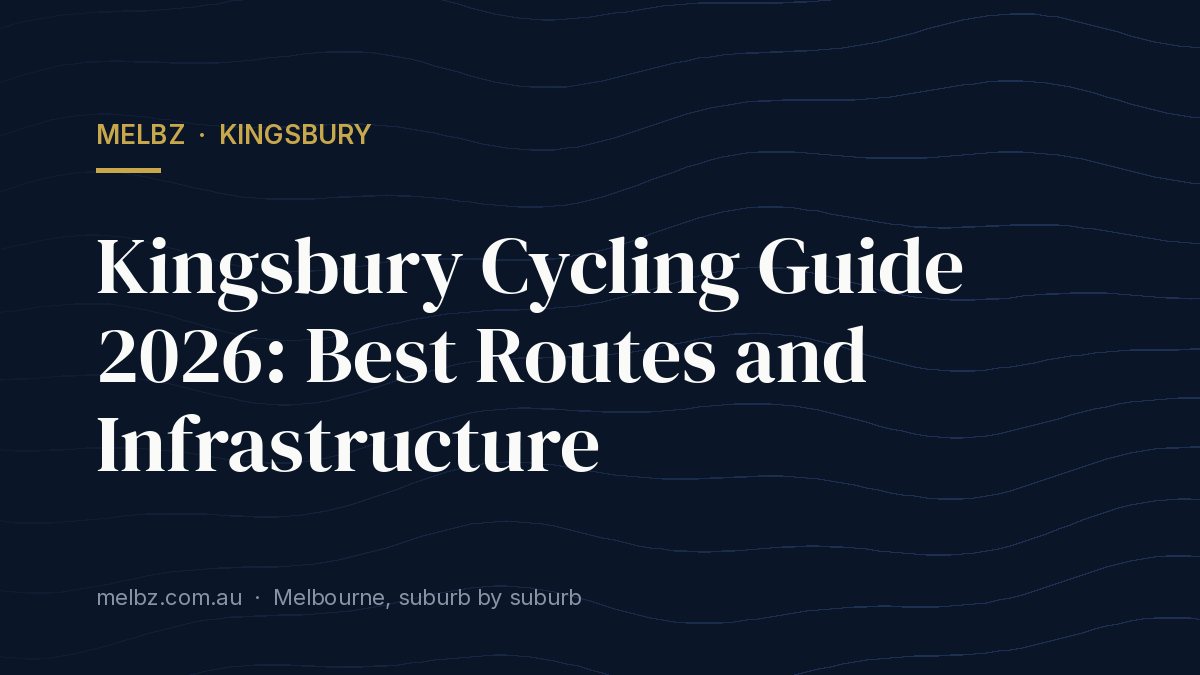 Title card: Kingsbury Cycling Guide 2026: Best Routes and Infrastructure