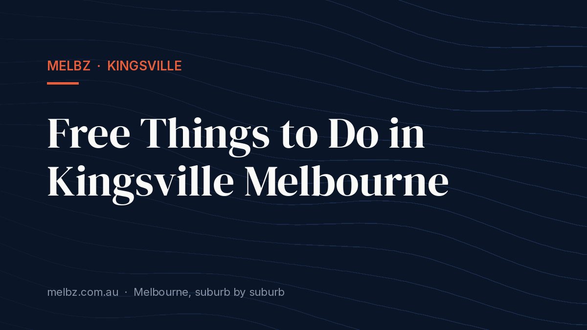Title card: Things to Do in and around Kingsville: Three Places