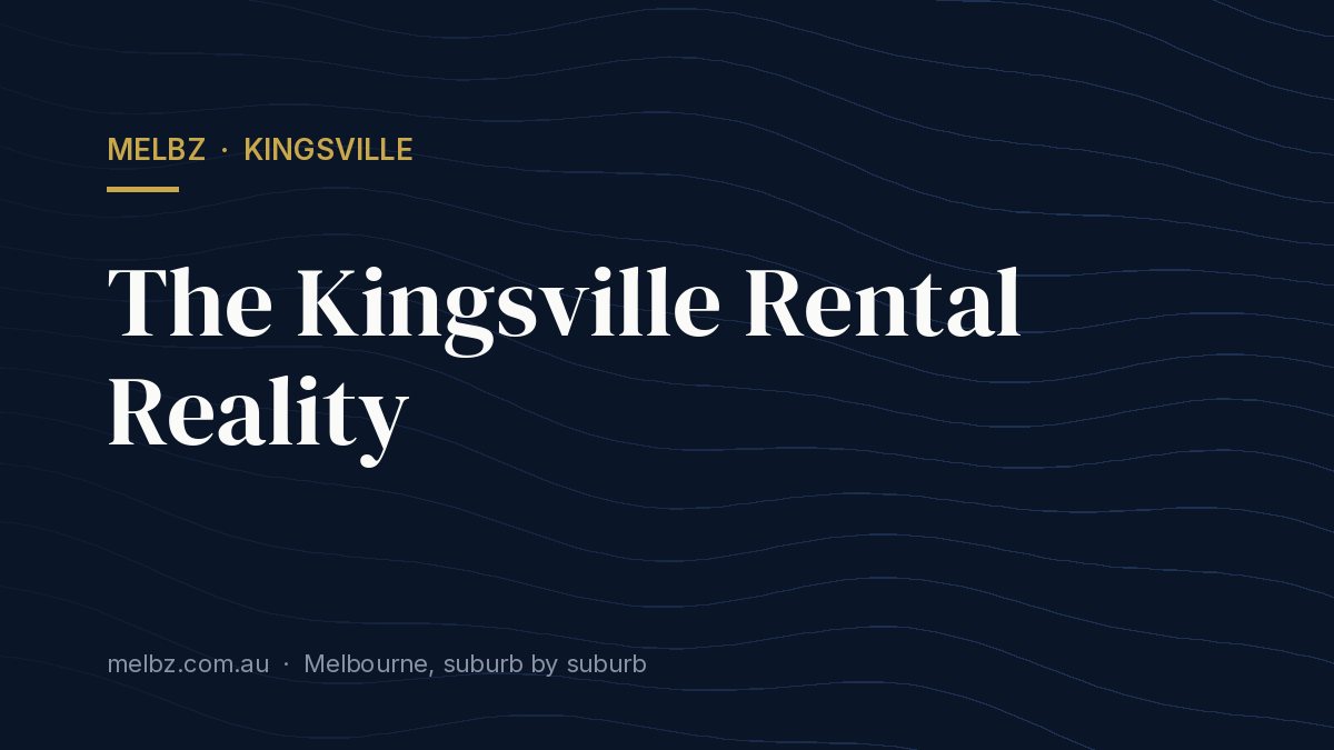 Title card: The Kingsville Rental Reality