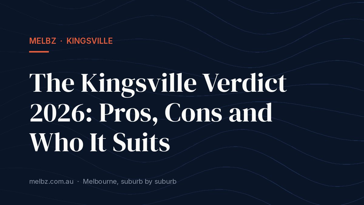 Title card: The Kingsville Verdict 2026: Pros, Cons and Who It Suits