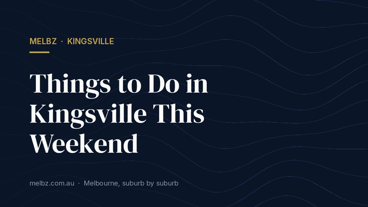 Title card: Things to Do in Kingsville This Weekend
