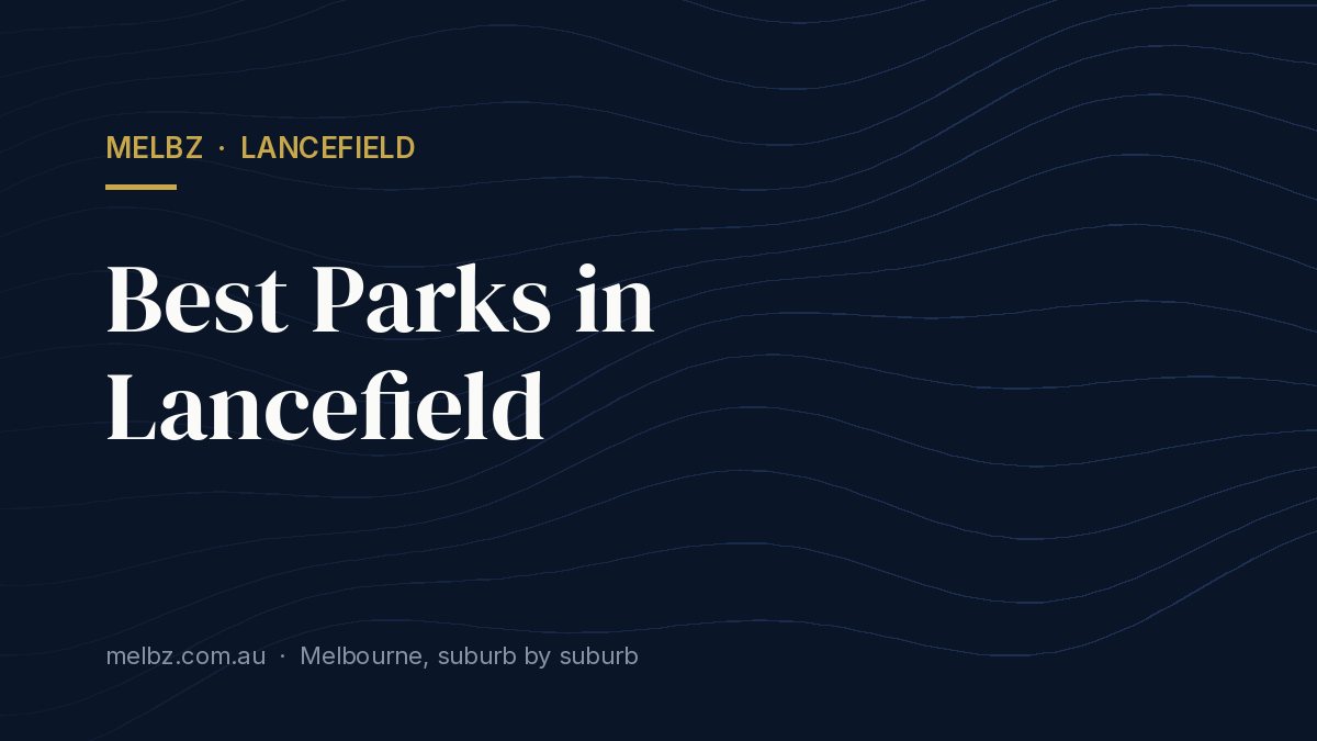 Title card: Best Parks in Lancefield