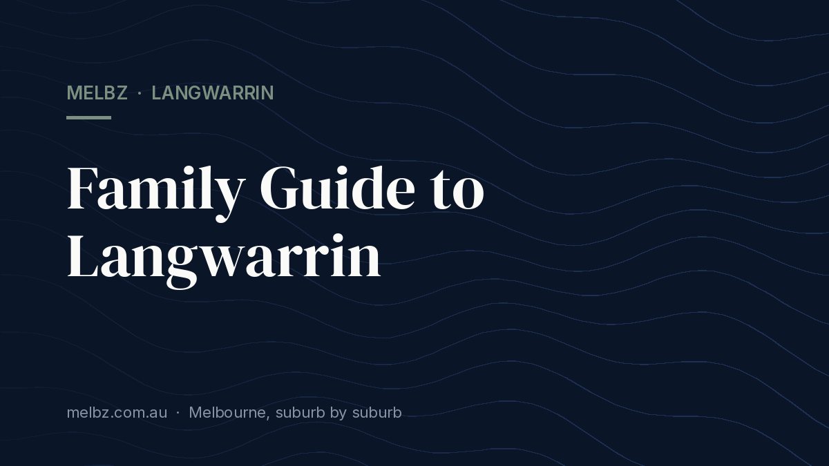 Title card: Family Guide to Langwarrin