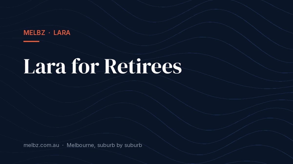 Title card: Lara for Retirees