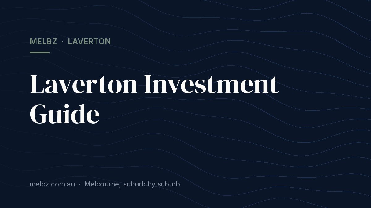 Title card: Laverton Investment Guide