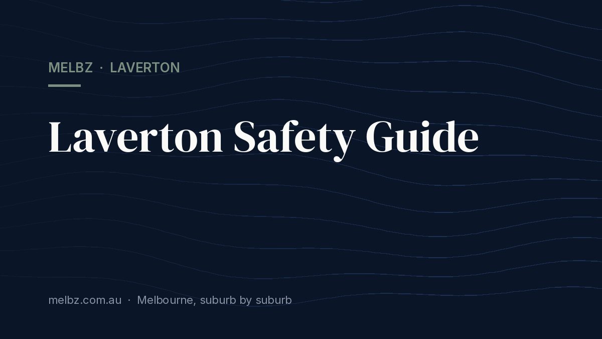 Title card: Laverton Safety Guide