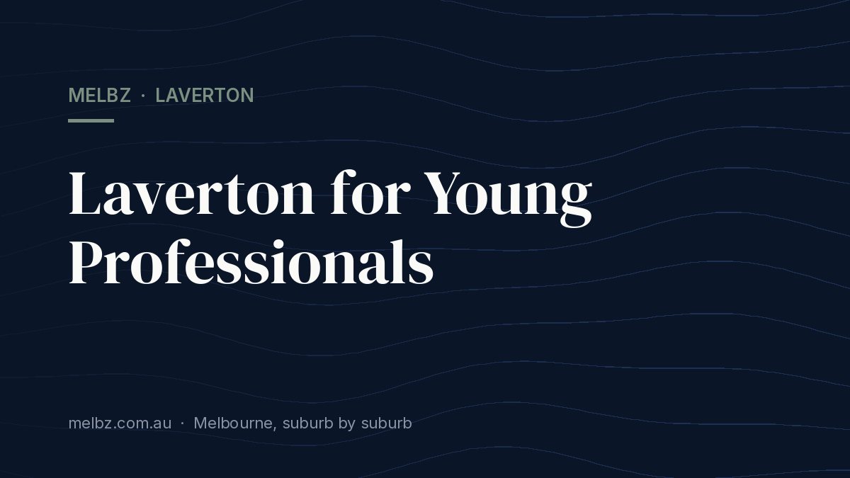 Title card: Laverton for Young Professionals