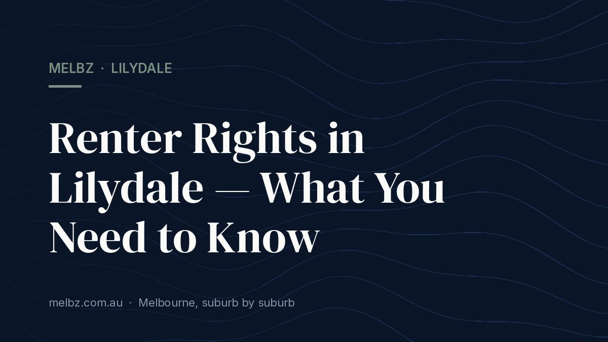 Title card: Renter Rights in Lilydale — What You Need to Know
