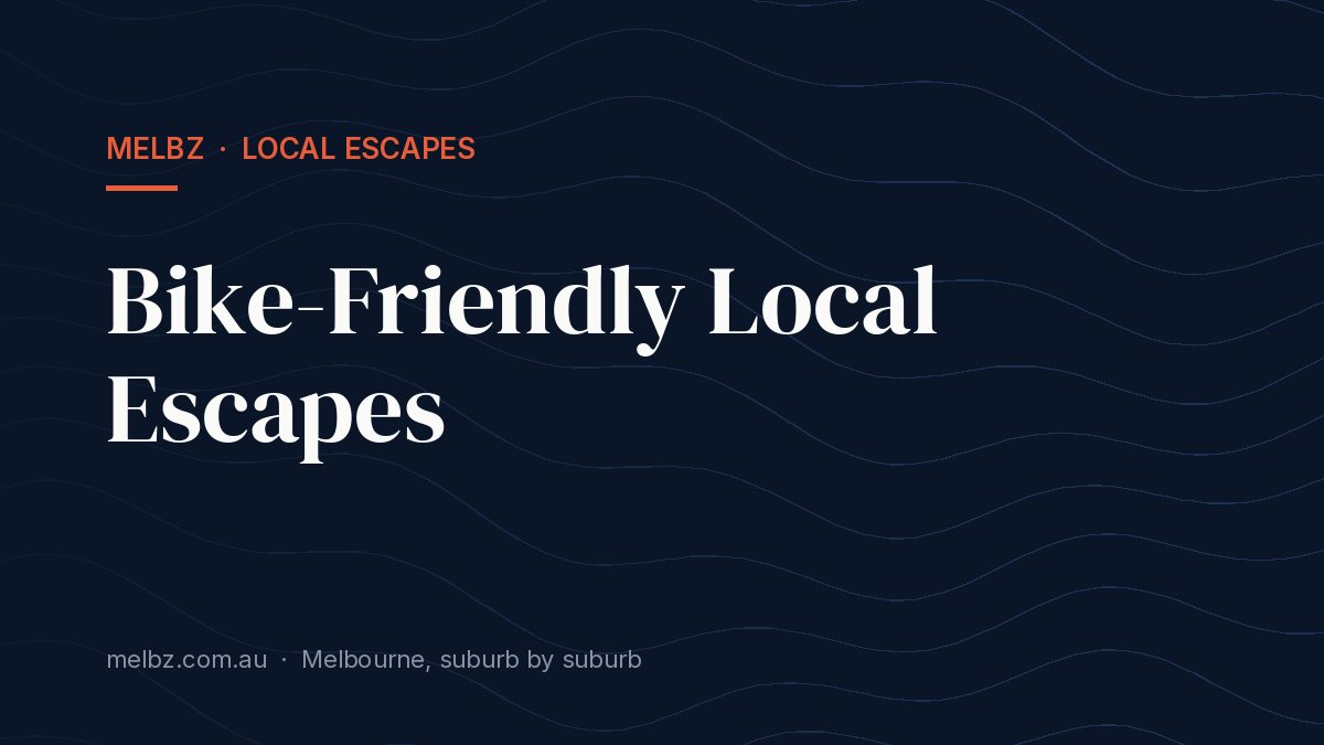 Title card: Bike-Friendly Local Escapes