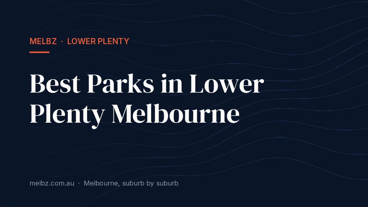 Title card: Best Parks in Lower Plenty Melbourne