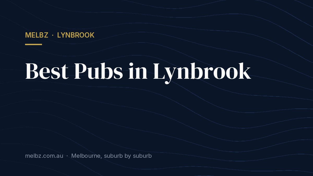 Title card: Best Pubs in Lynbrook