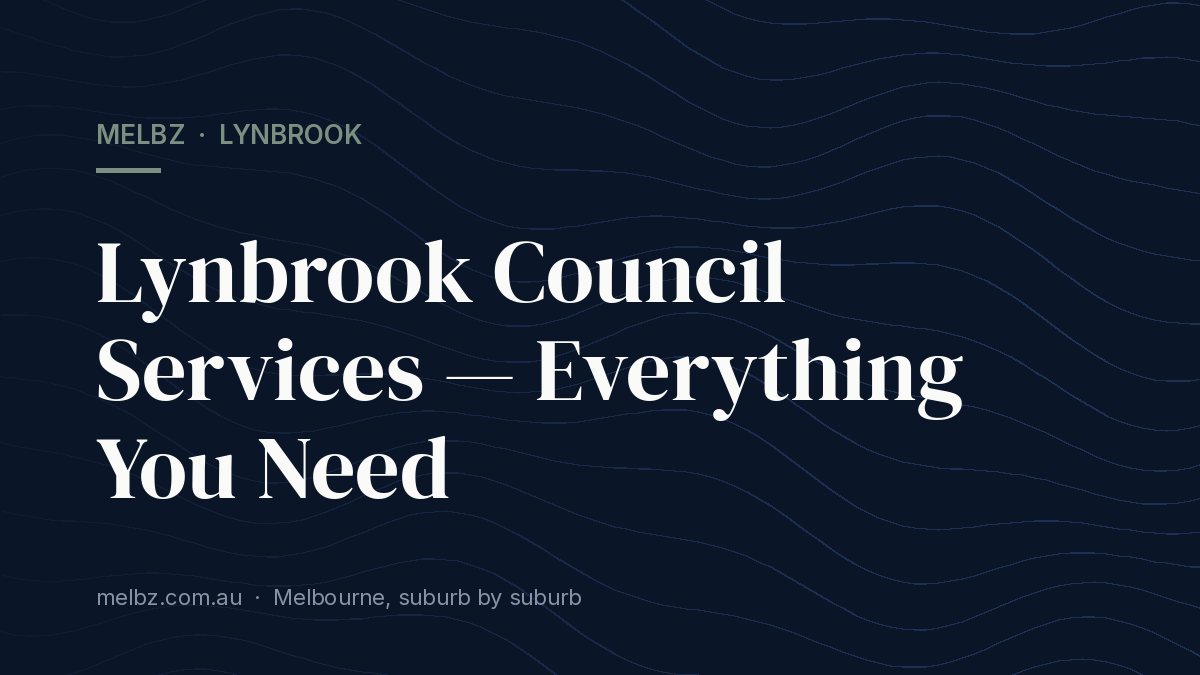 Title card: Lynbrook Council Services — Everything You Need