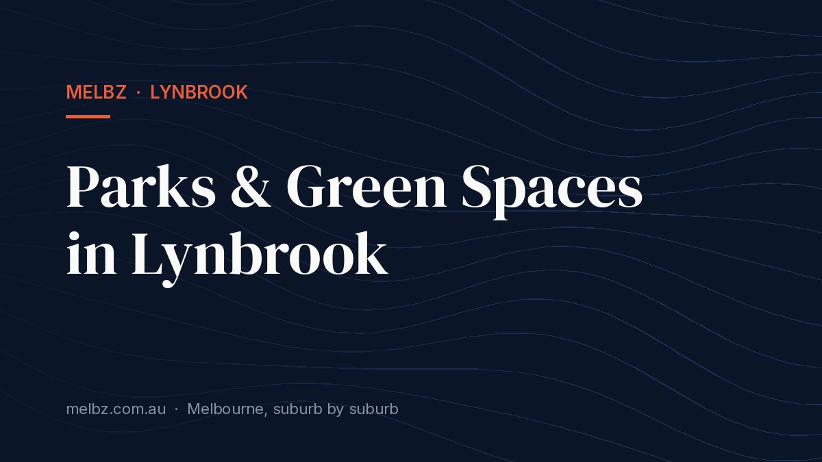 Title card: Parks & Green Spaces in Lynbrook