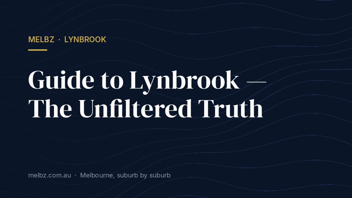 Title card: Guide to Lynbrook — The Unfiltered Truth
