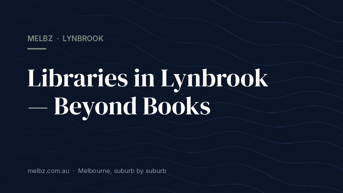 Title card: Libraries in Lynbrook — Beyond Books