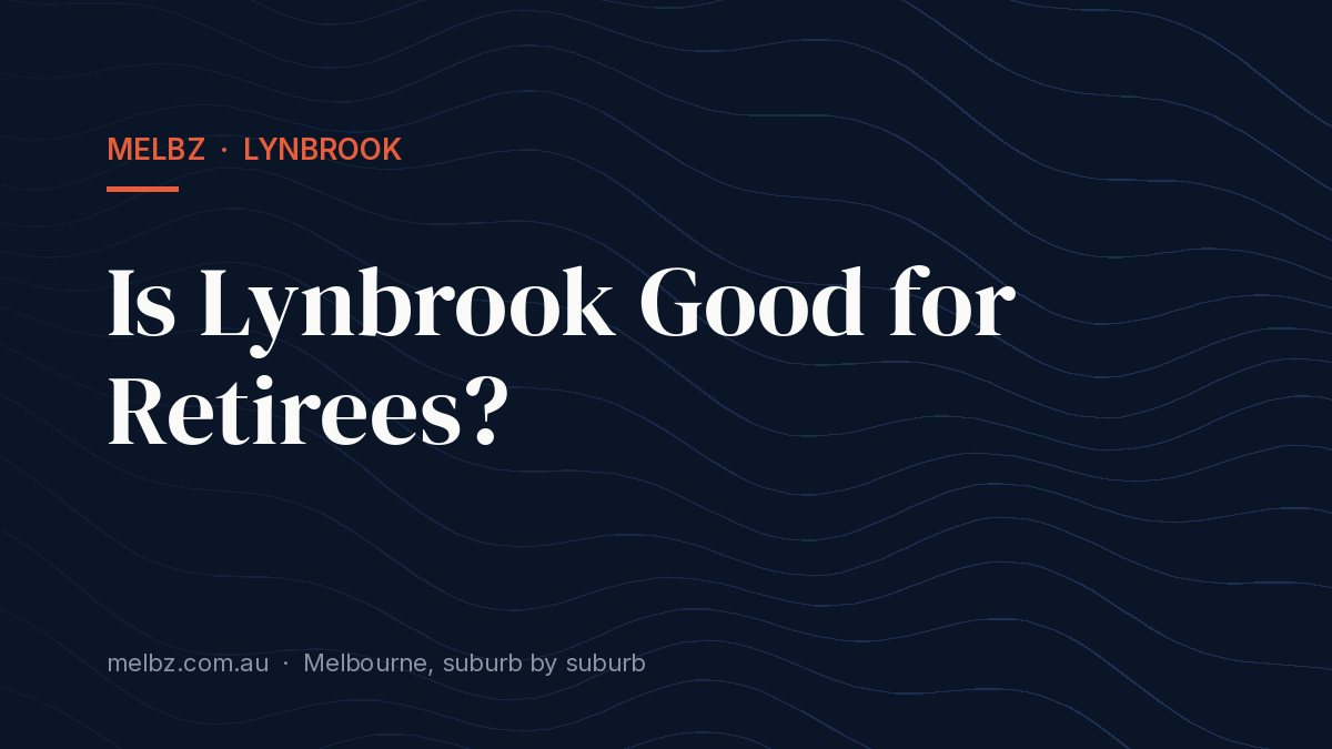 Title card: Is Lynbrook Good for Retirees?