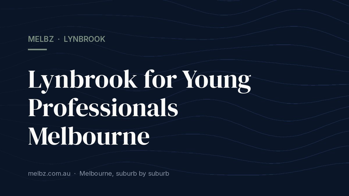 Title card: Lynbrook for Young Professionals Melbourne