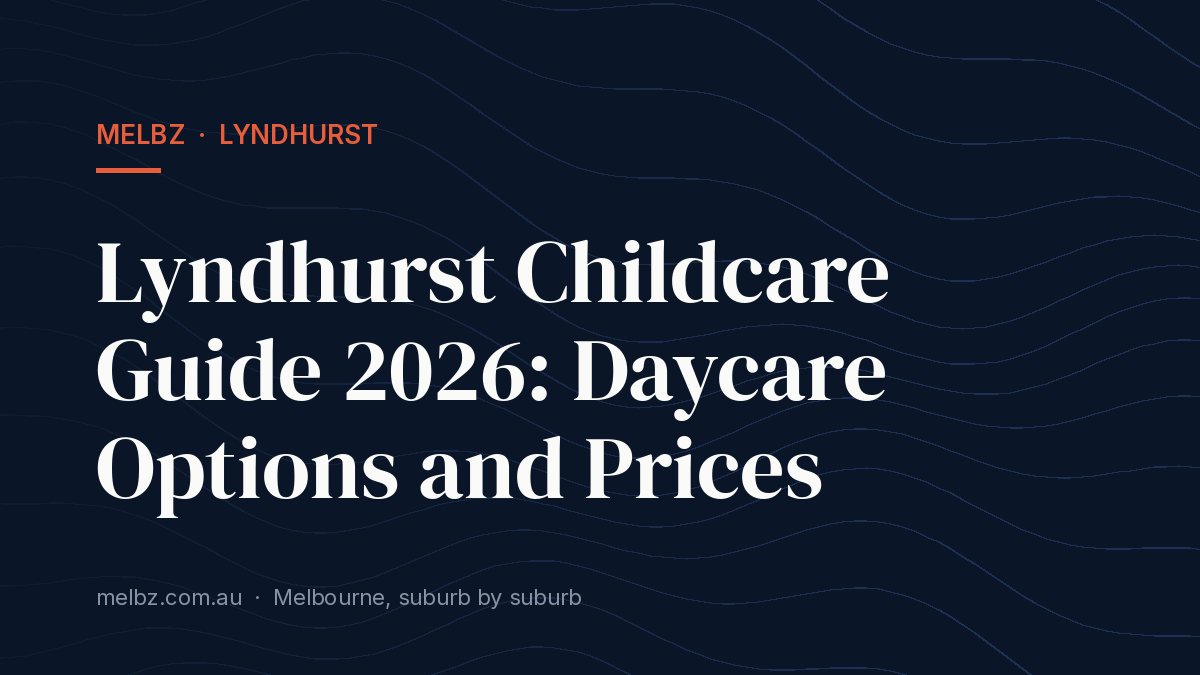Title card: Lyndhurst Childcare Guide 2026: Daycare Options and Prices