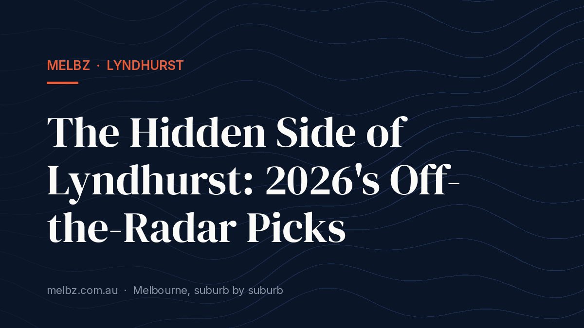 Title card: The Hidden Side of Lyndhurst: 2026's Off-the-Radar Picks