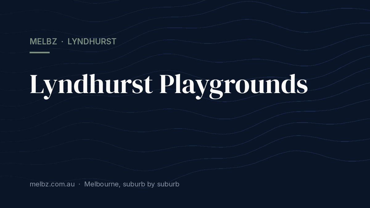 Title card: Lyndhurst Playgrounds