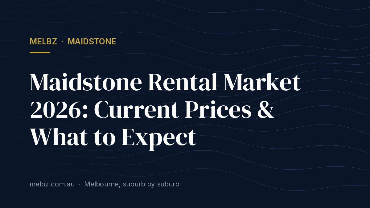 Title card: Maidstone Rental Market 2026: Current Prices & What to Expect