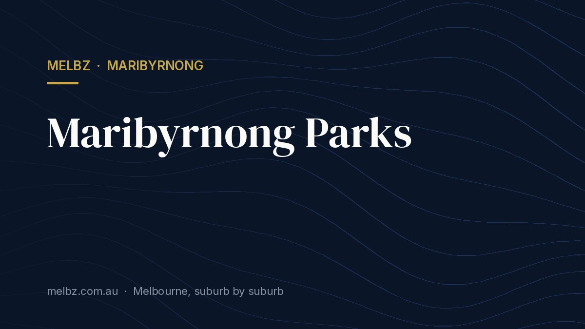 Title card: Maribyrnong Parks