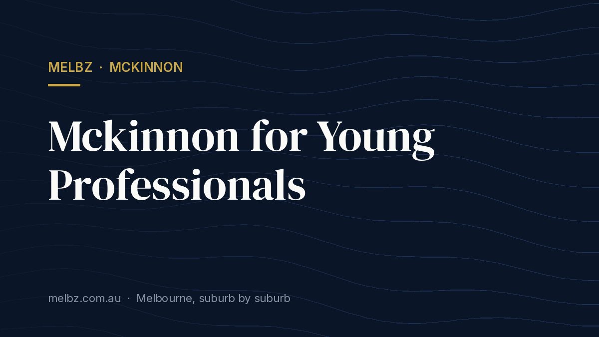 Title card: Mckinnon for Young Professionals