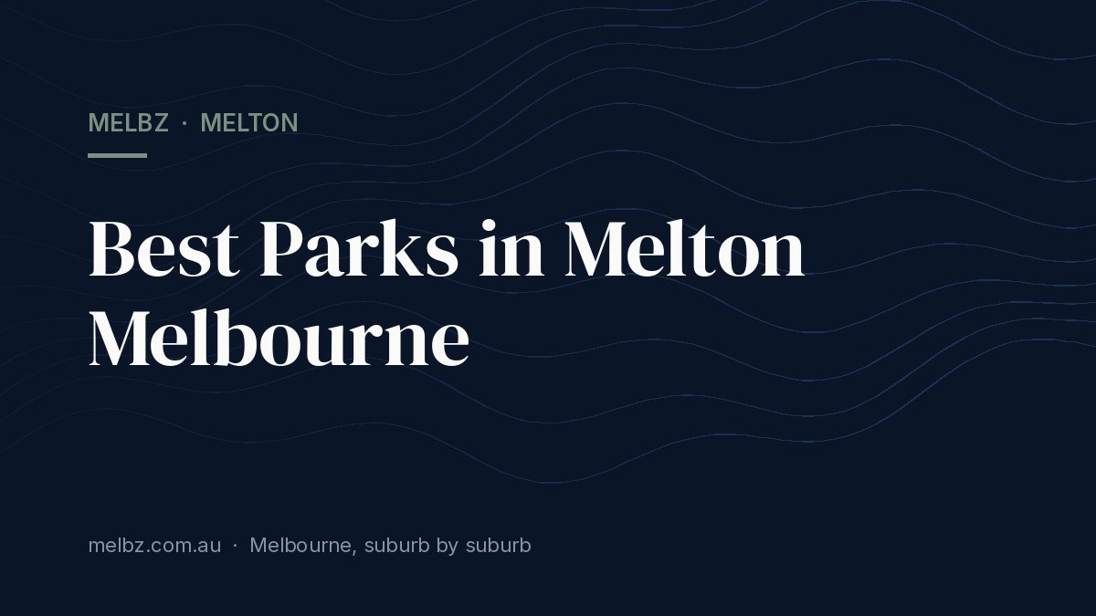 Title card: Best Parks in Melton Melbourne