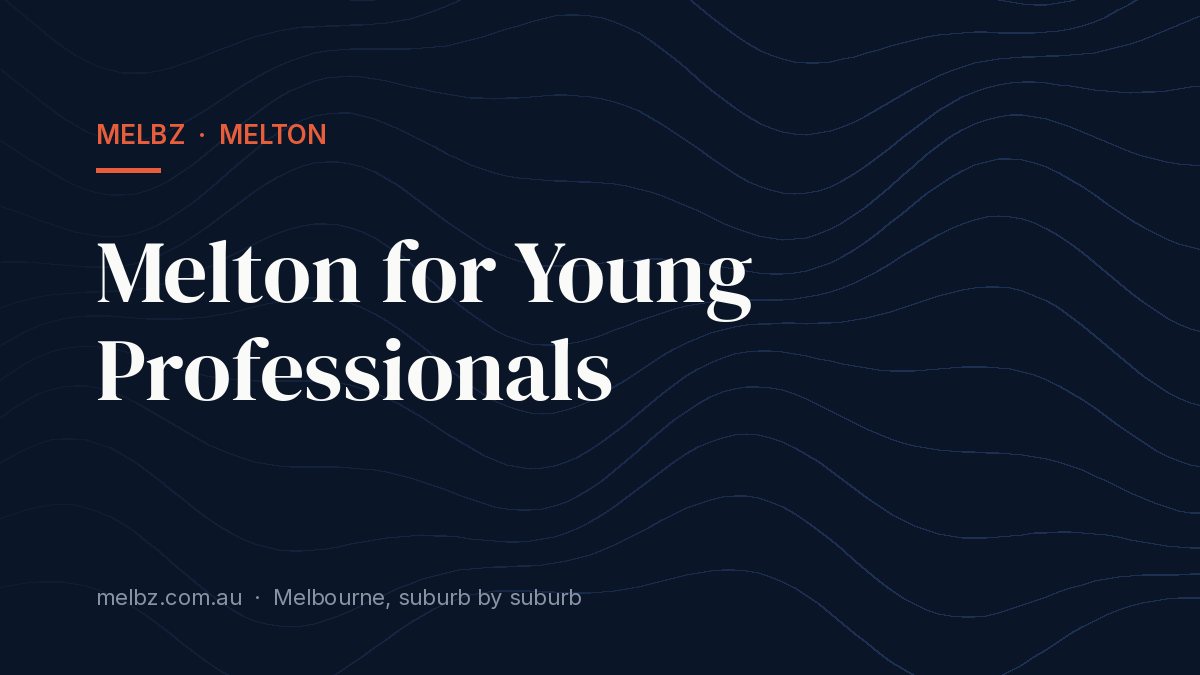 Title card: Melton for Young Professionals