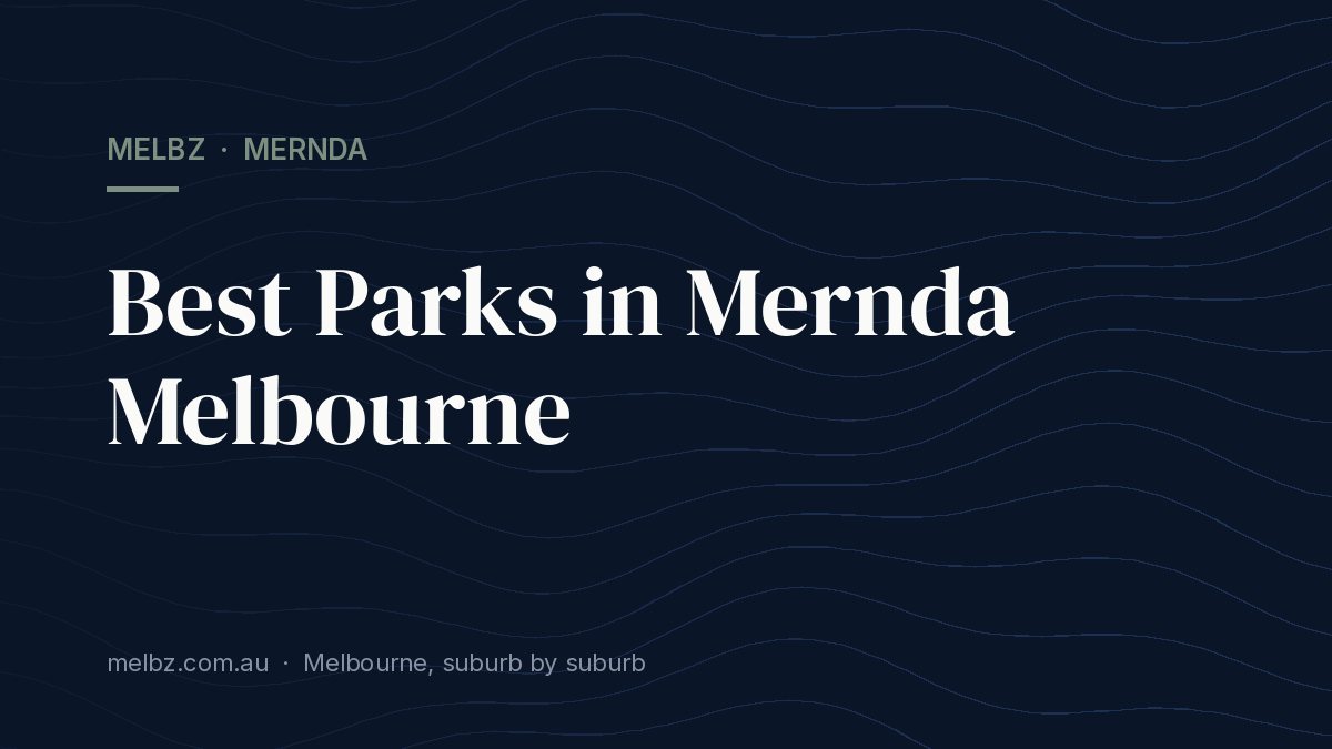Title card: Best Parks in Mernda Melbourne