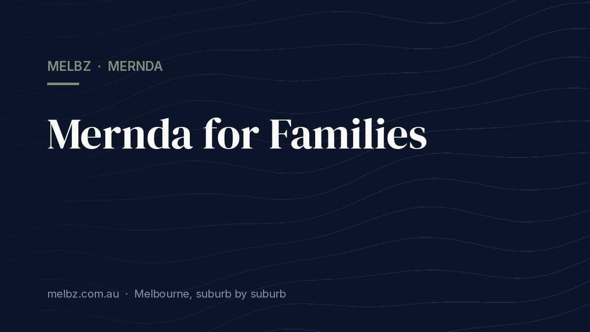 Title card: Mernda for Families