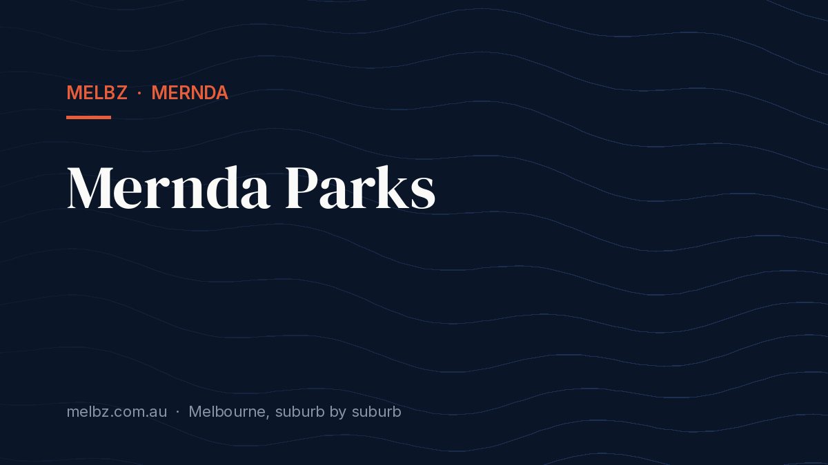 Title card: Mernda Parks