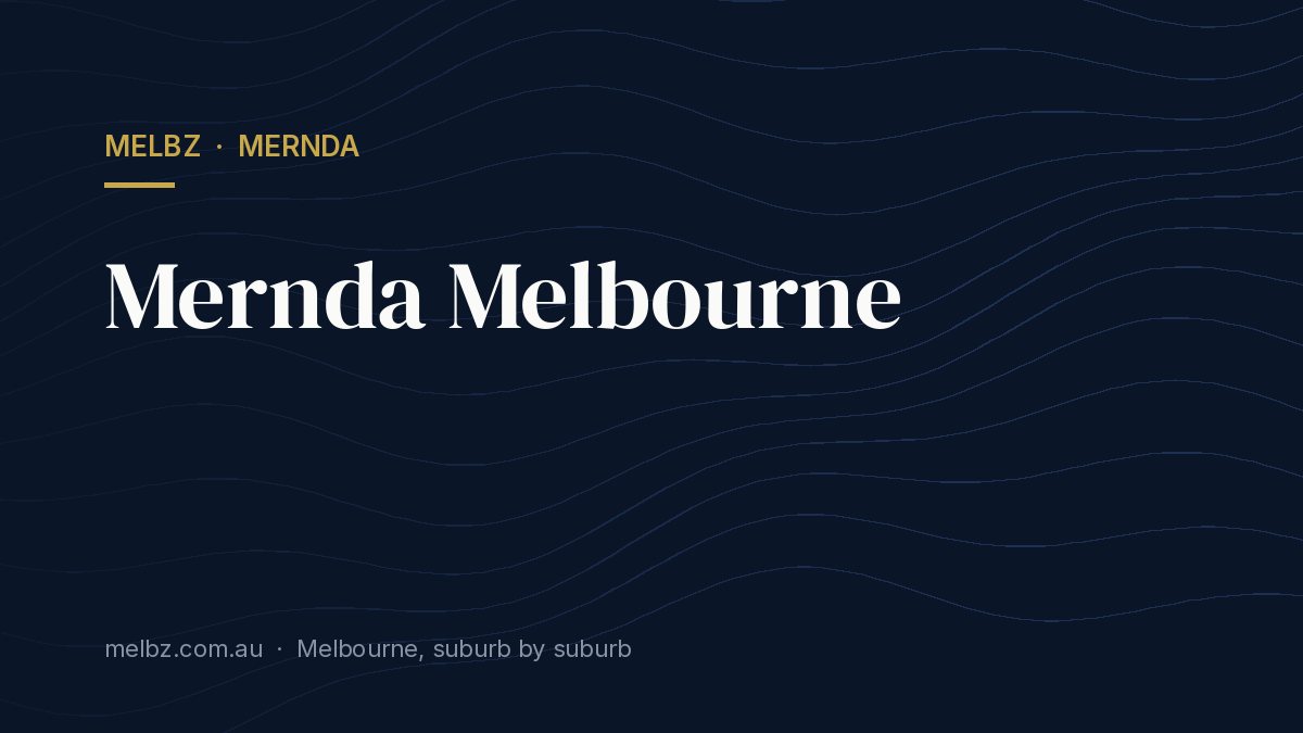 Title card: Mernda Melbourne