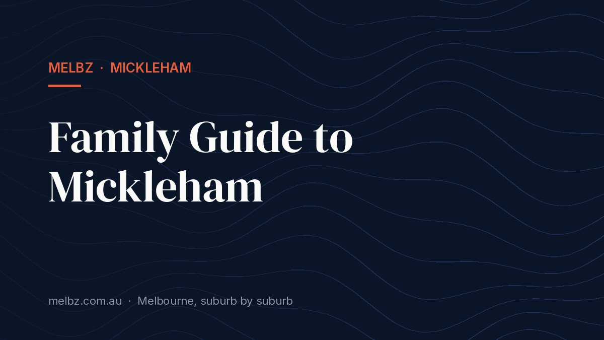 Title card: Family Guide to Mickleham