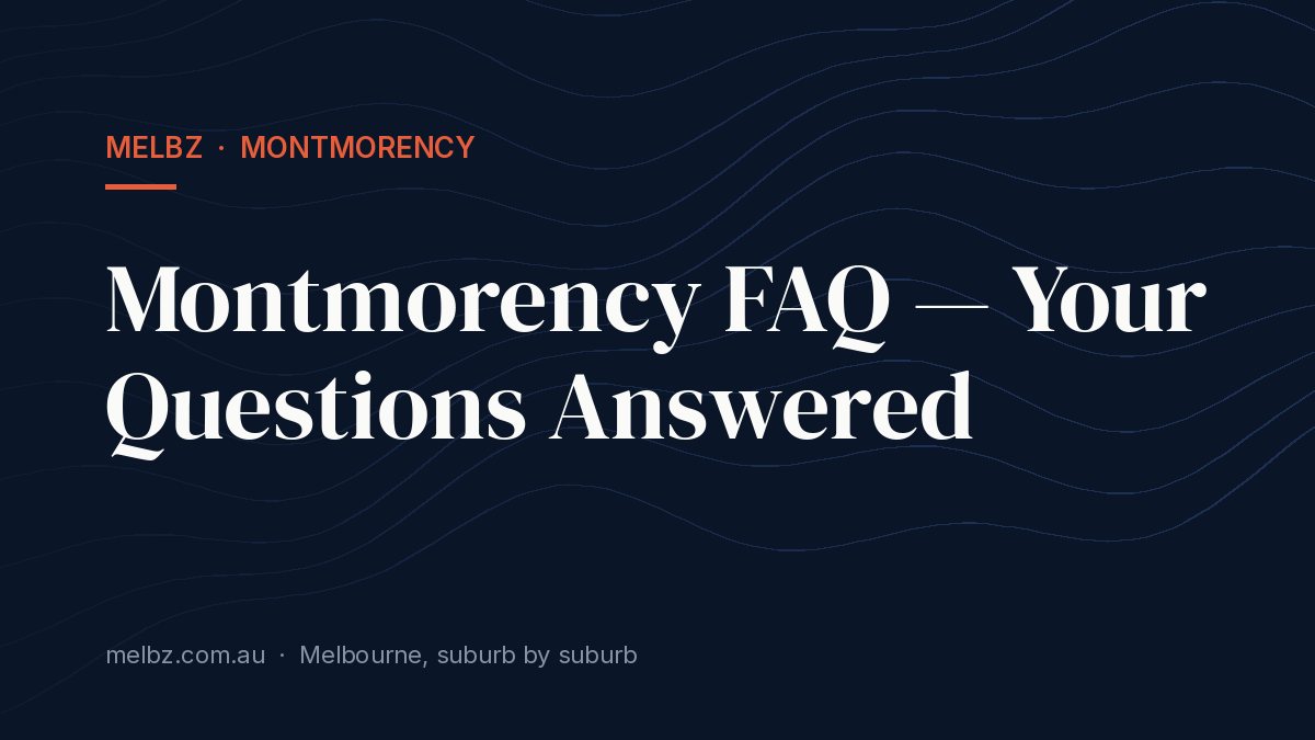 Title card: Montmorency FAQ — Your Questions Answered