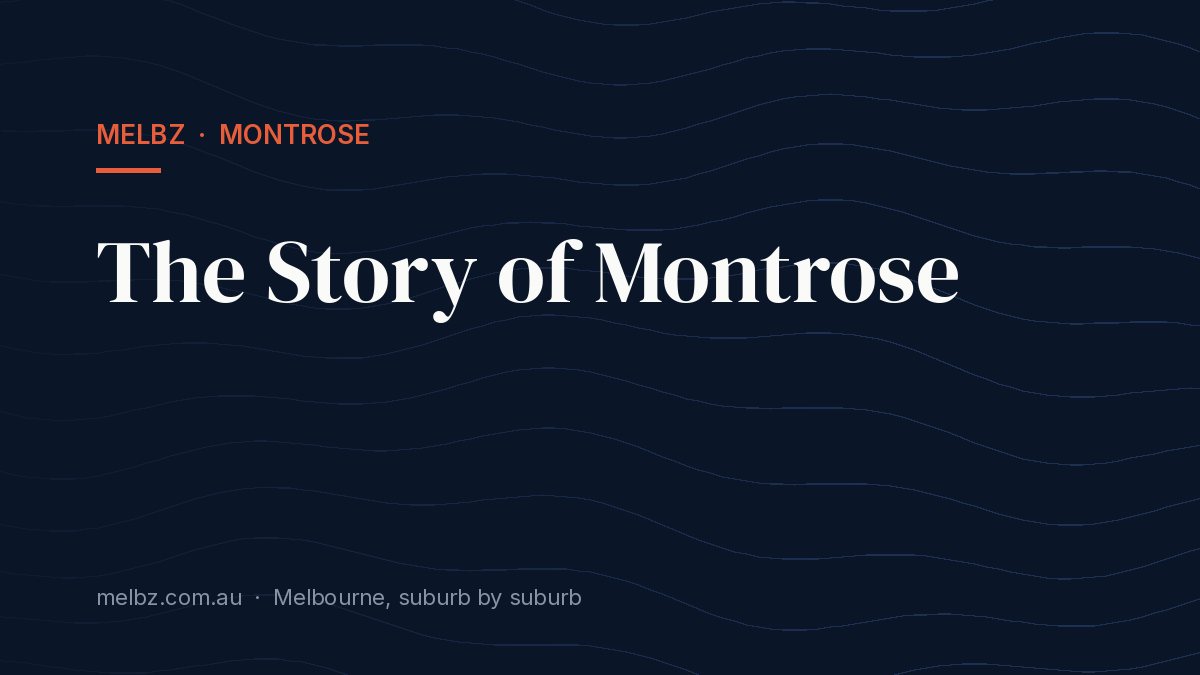 Title card: The Story of Montrose
