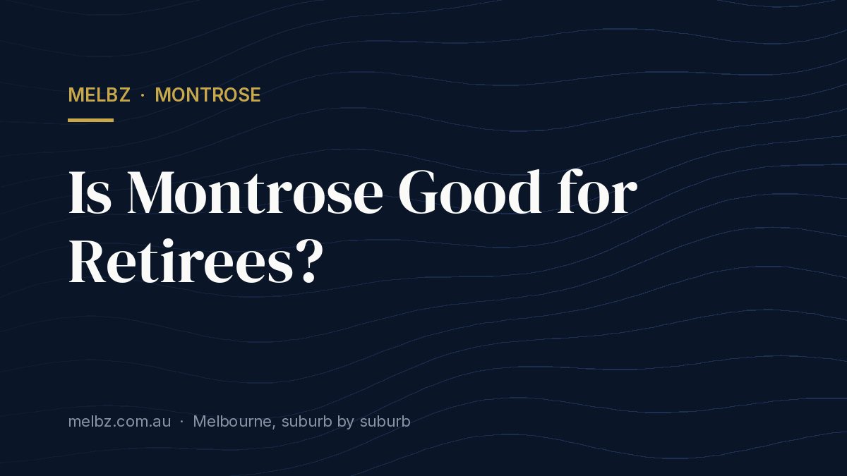 Title card: Is Montrose Good for Retirees?