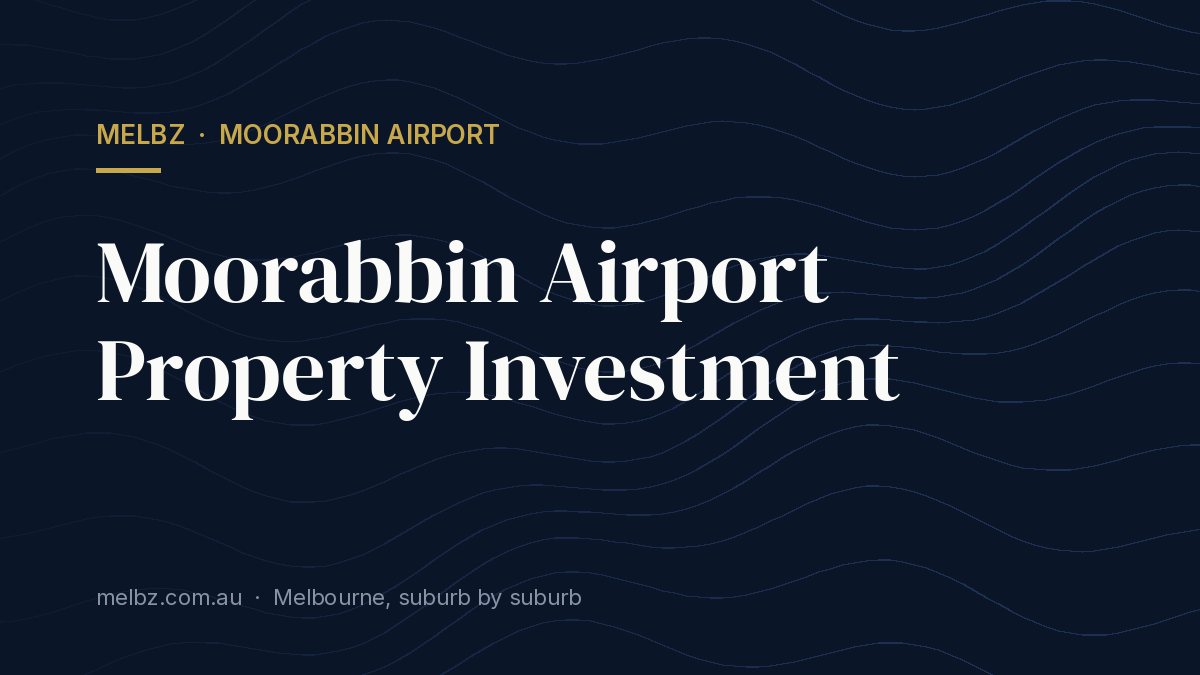 Title card: Moorabbin Airport Property Investment