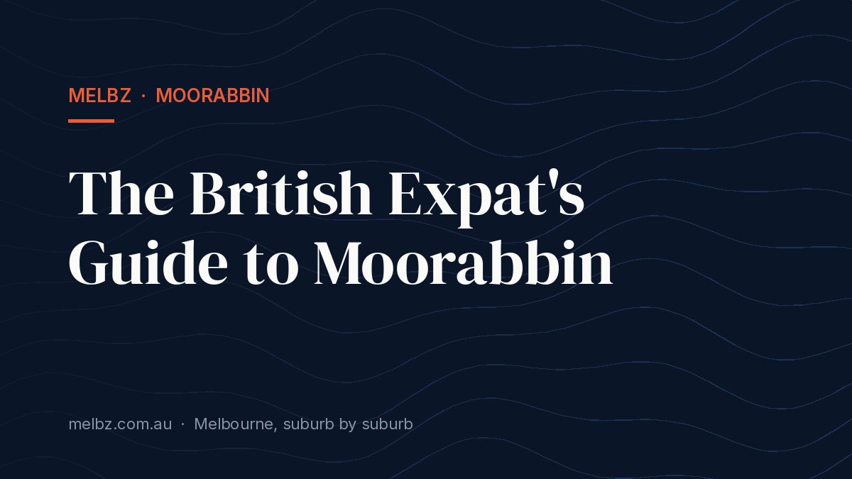 Title card: The British Expat's Guide to Moorabbin