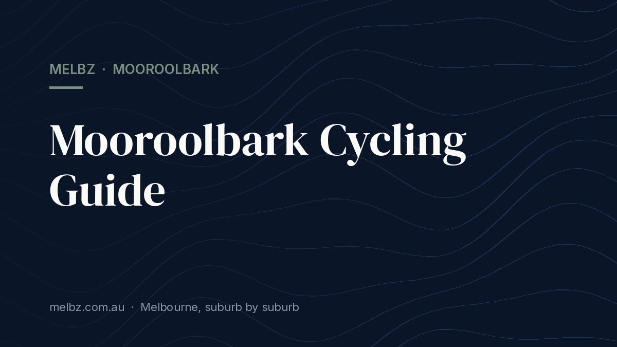 Title card: Mooroolbark Cycling Guide