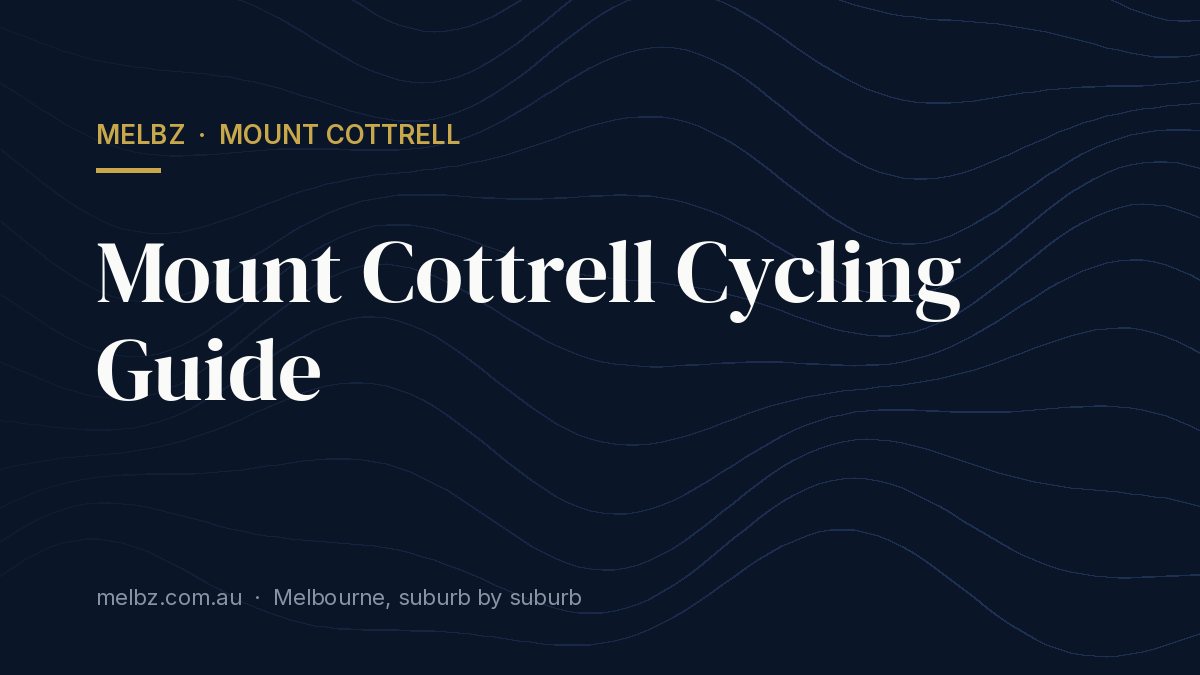 Title card: Mount Cottrell Cycling Guide