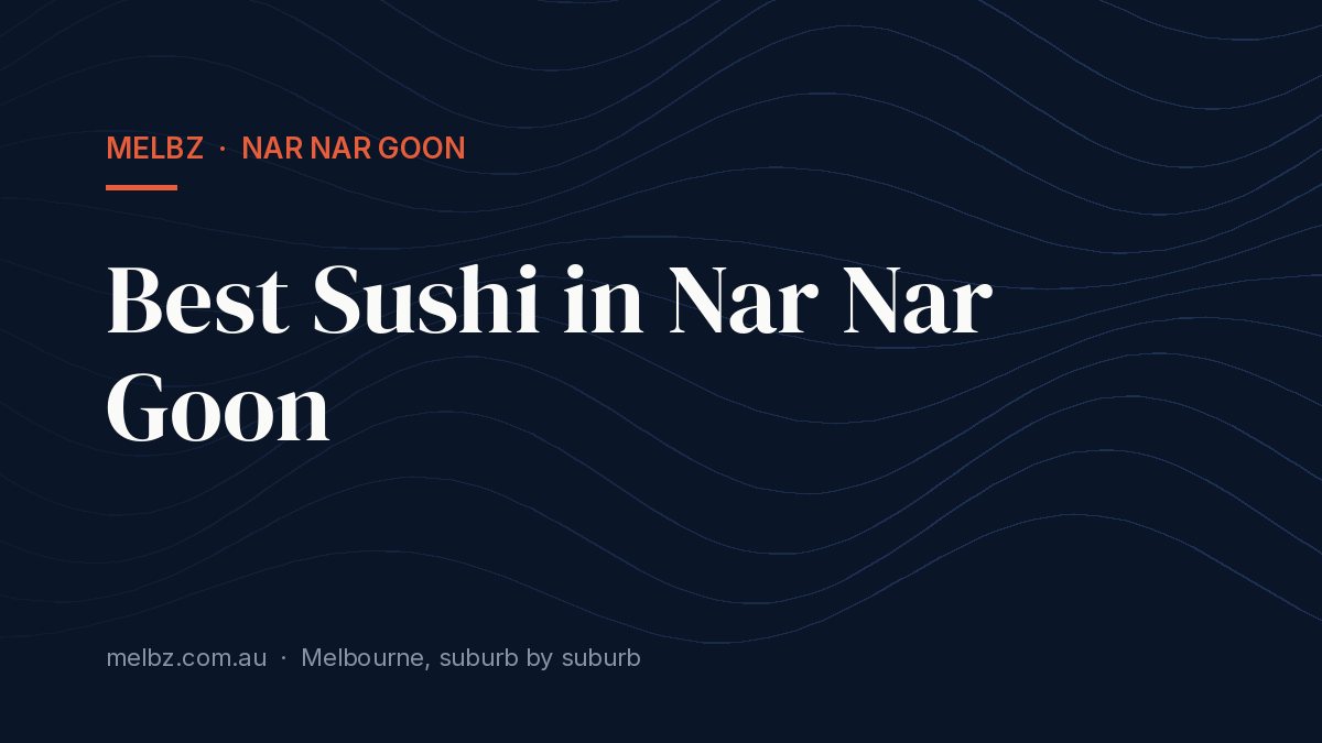 Title card: Best Sushi in Nar Nar Goon
