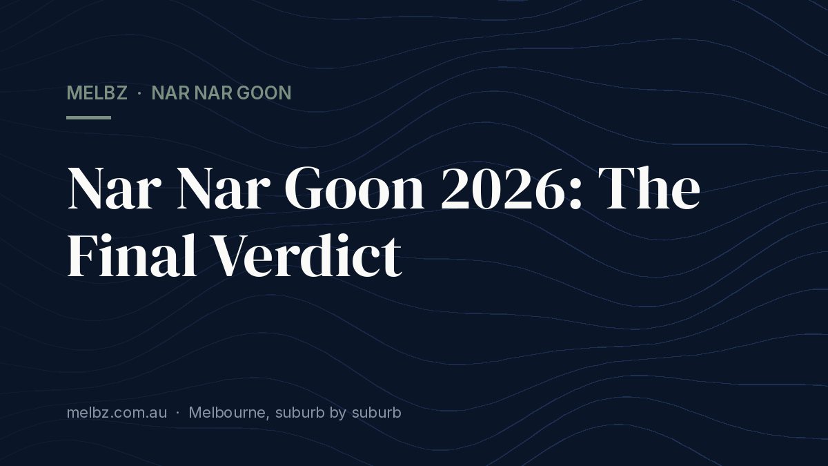 Title card: Nar Nar Goon 2026: The Final Verdict