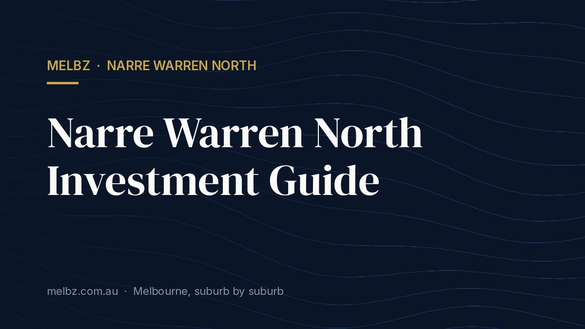 Title card: Narre Warren North Investment Guide